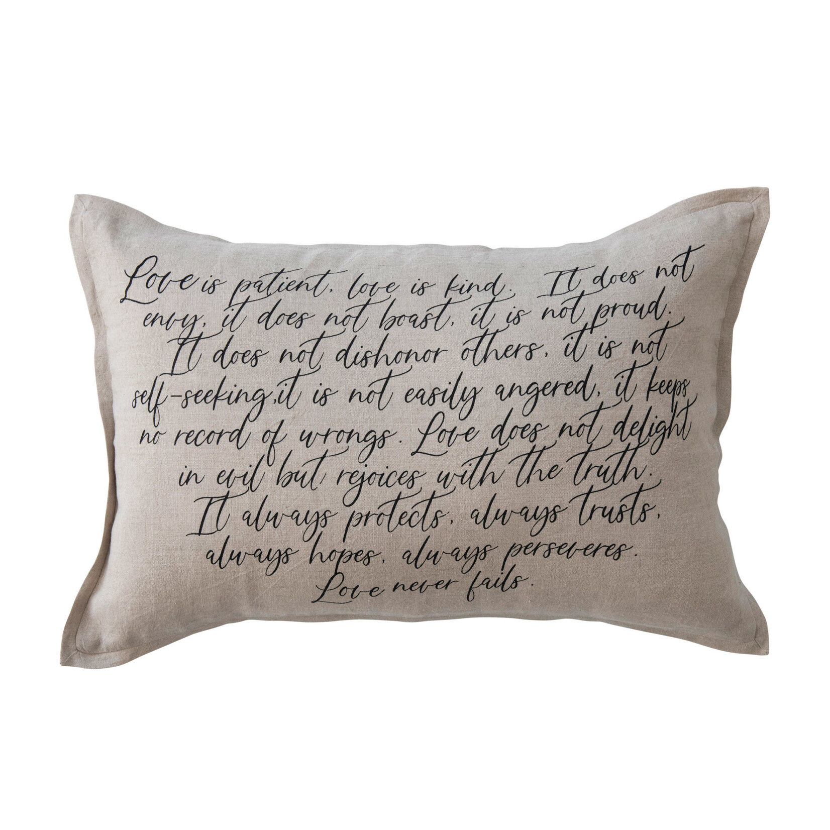 m. lynne designs love is...pillow