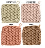 Cotton Crocheted Pot Holder