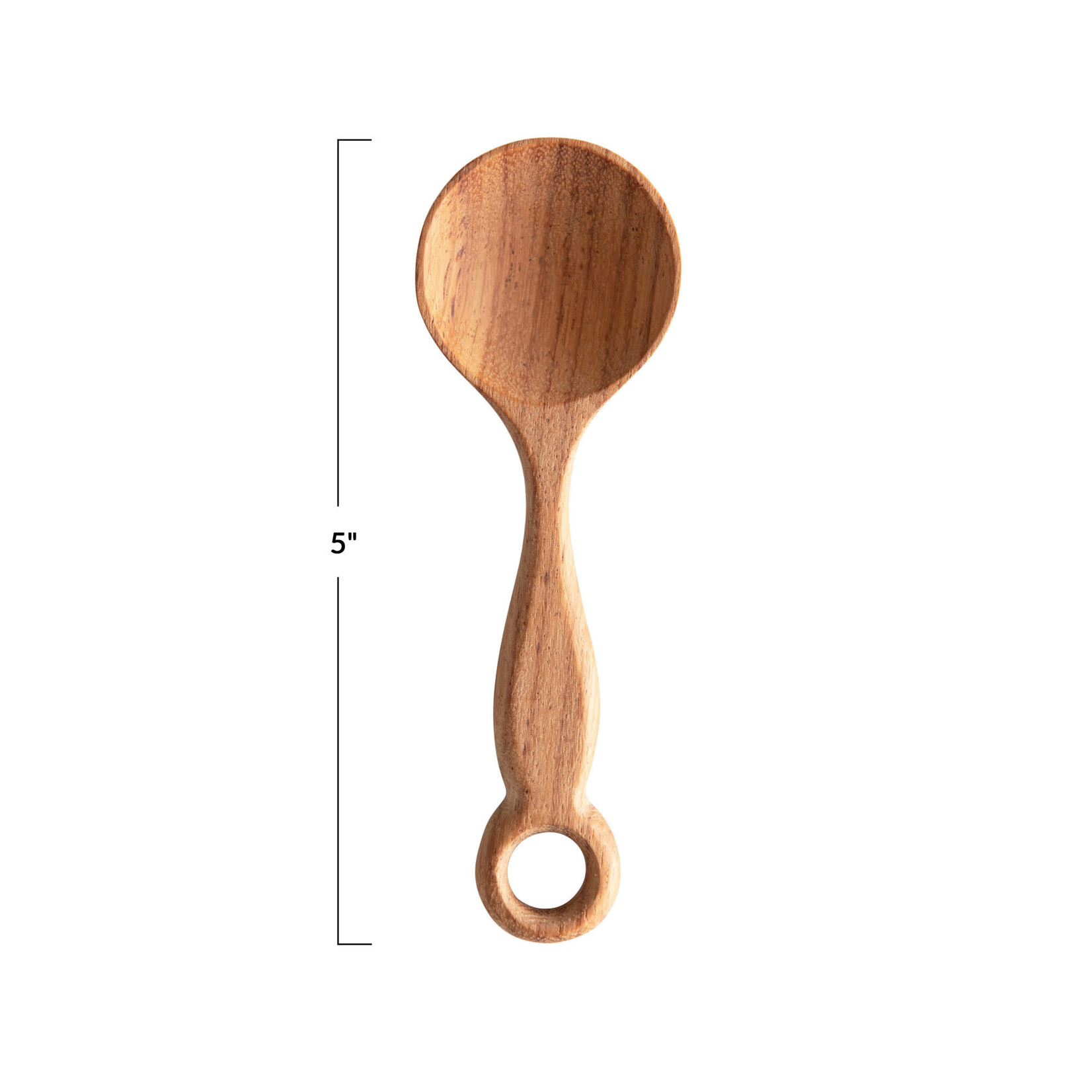 m. lynne designs hand carved doussie wood spoon