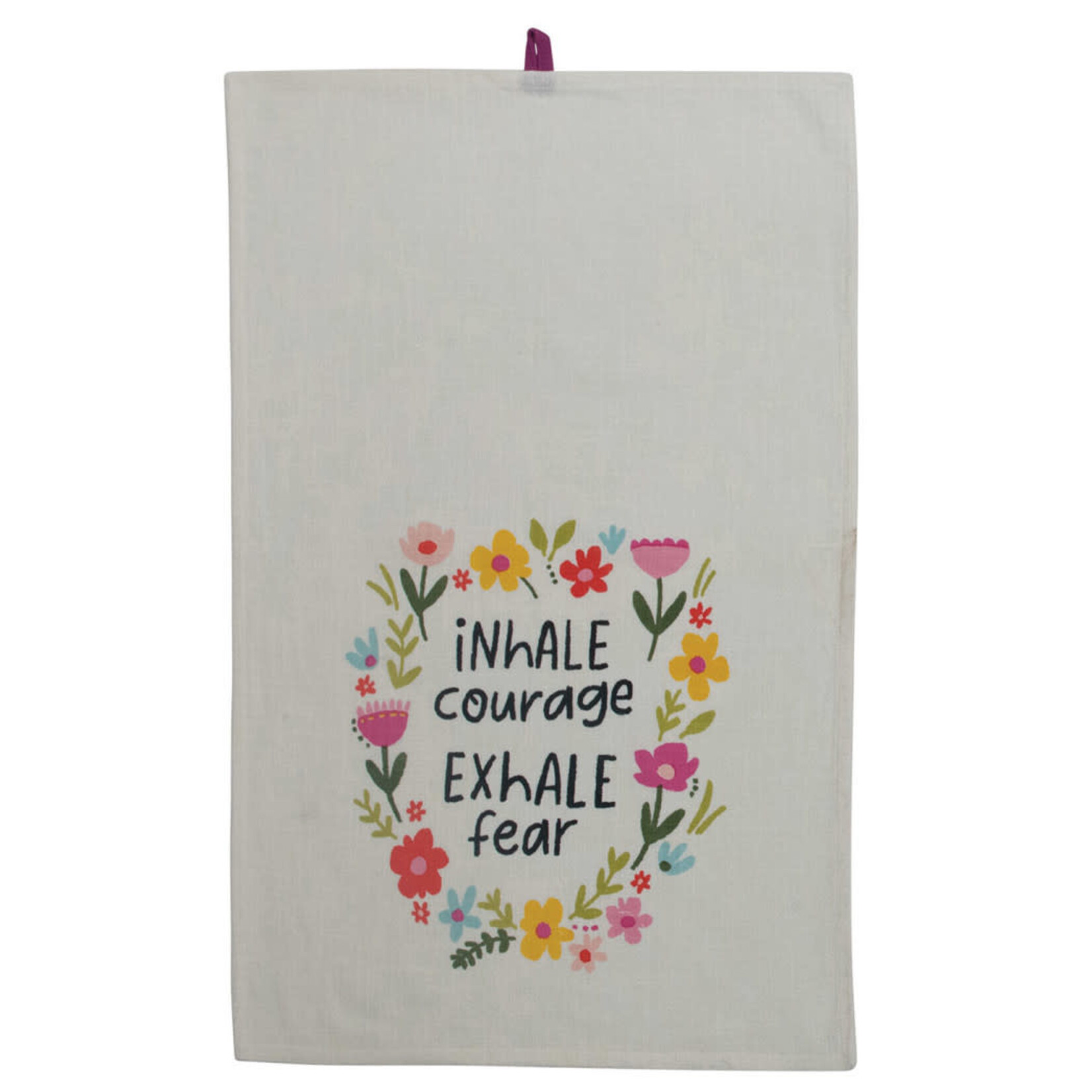 m. lynne designs cotton slub tea towel