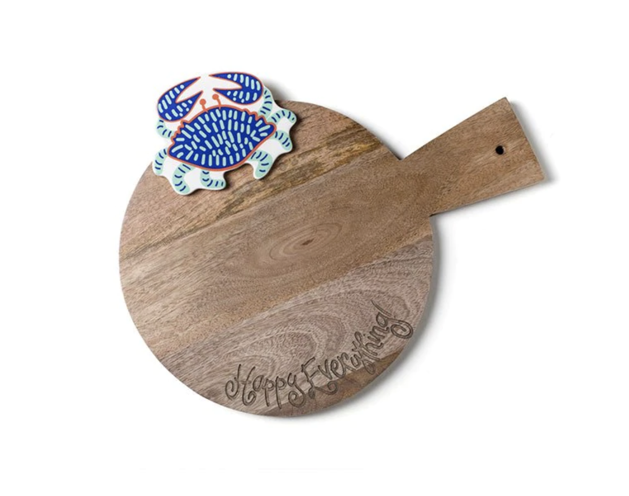 happy everything Mini Wooden Serving Board