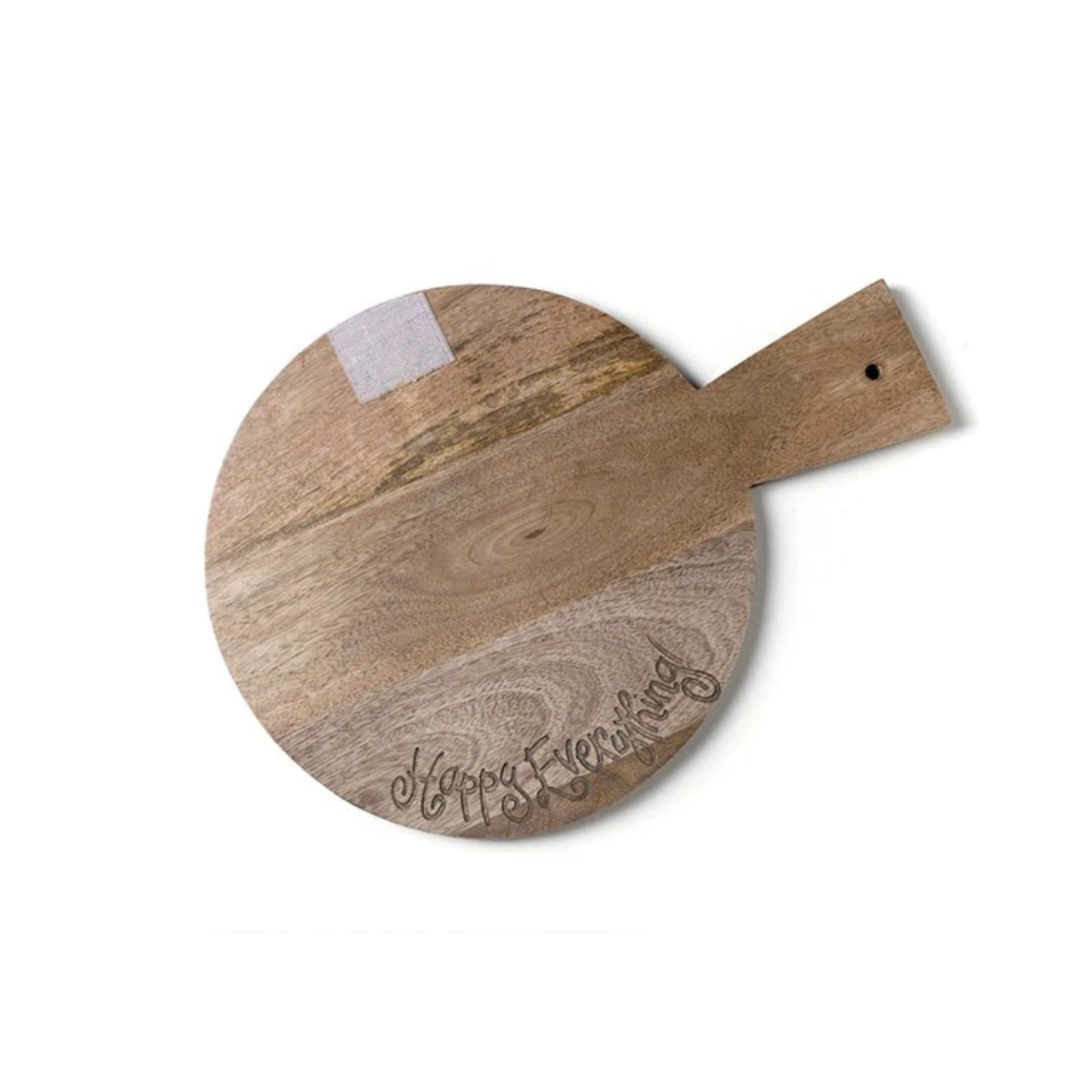 happy everything mini wooden serving board