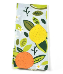 available at m. lynne designs Citrus Large Tea Towel