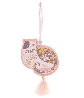 available at m. lynne designs Cat Ciao Air Freshener