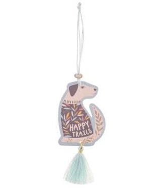 available at m. lynne designs Dog Happy Trails Air Freshener