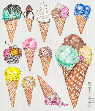 wet-it Ice Cream Cones Wet-It