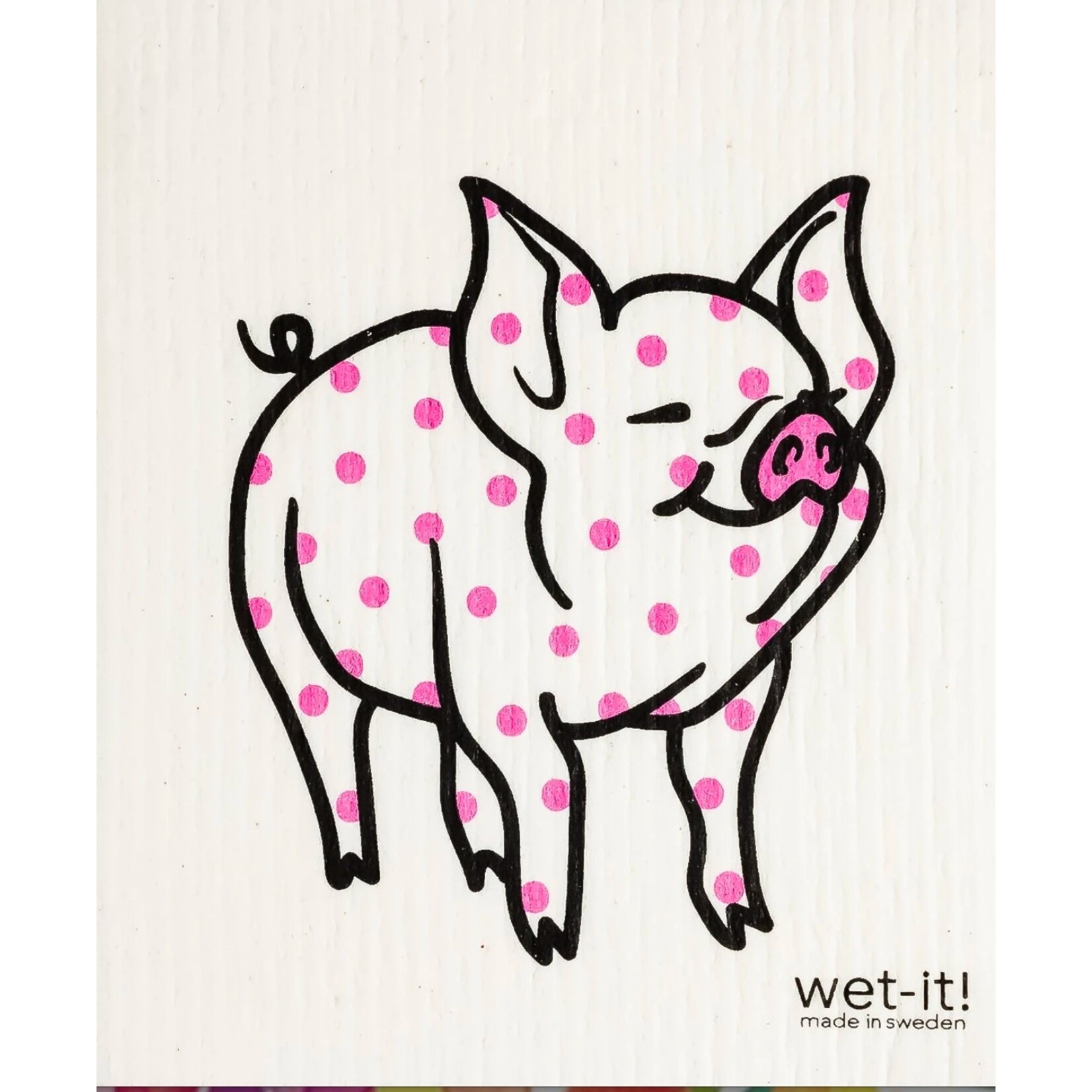 wet-it polka dot pig wet it