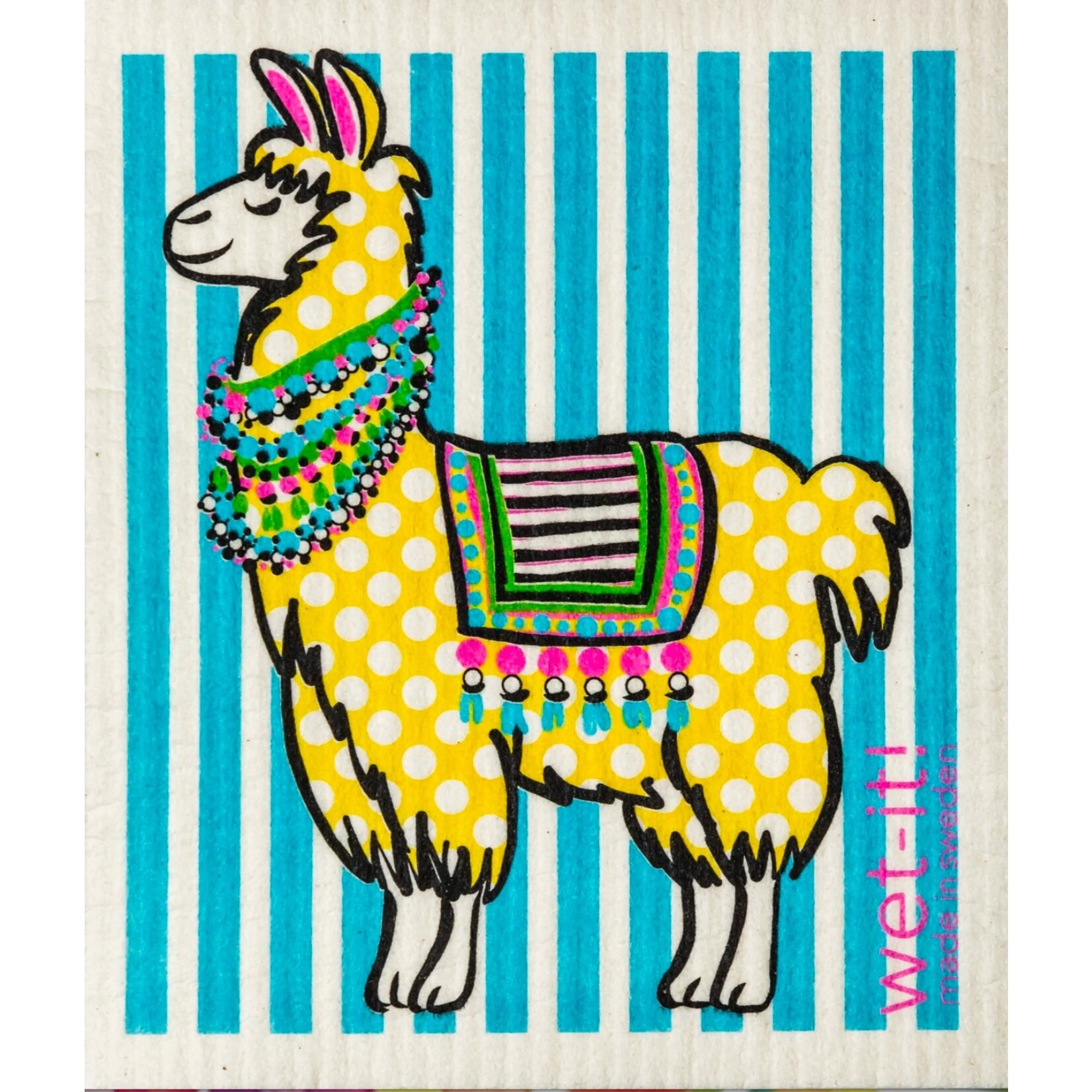 wet-it polkadot llama wet it