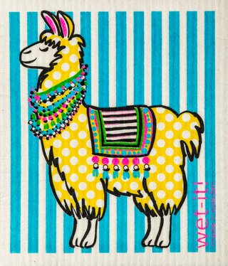 wet-it Polkadot Llama Wet-It