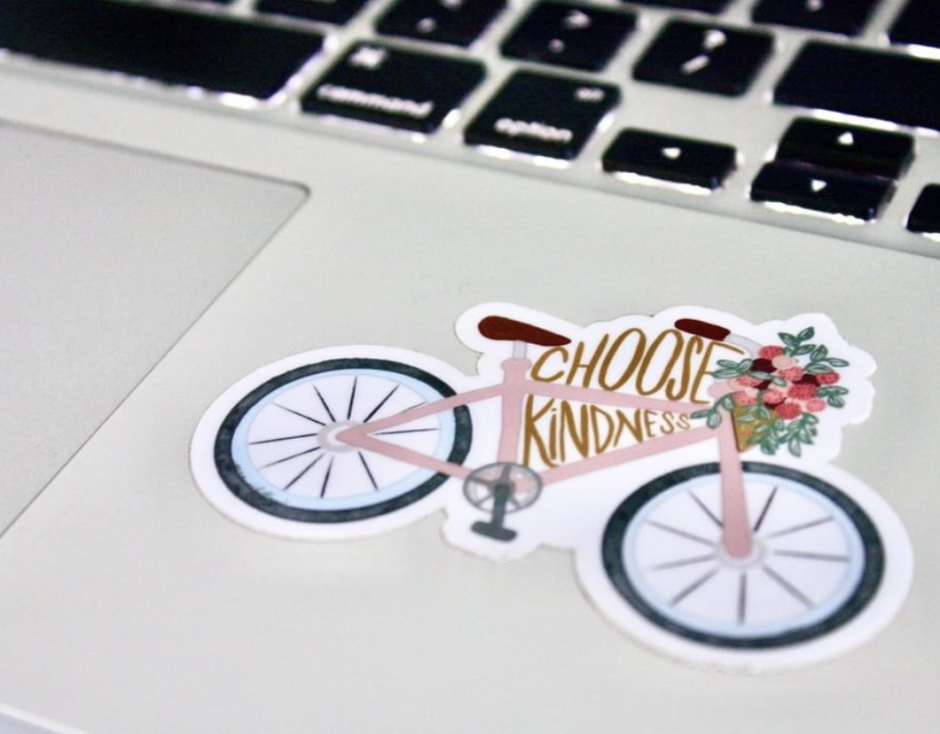 available at m. lynne designs Choose Kindness Sticker