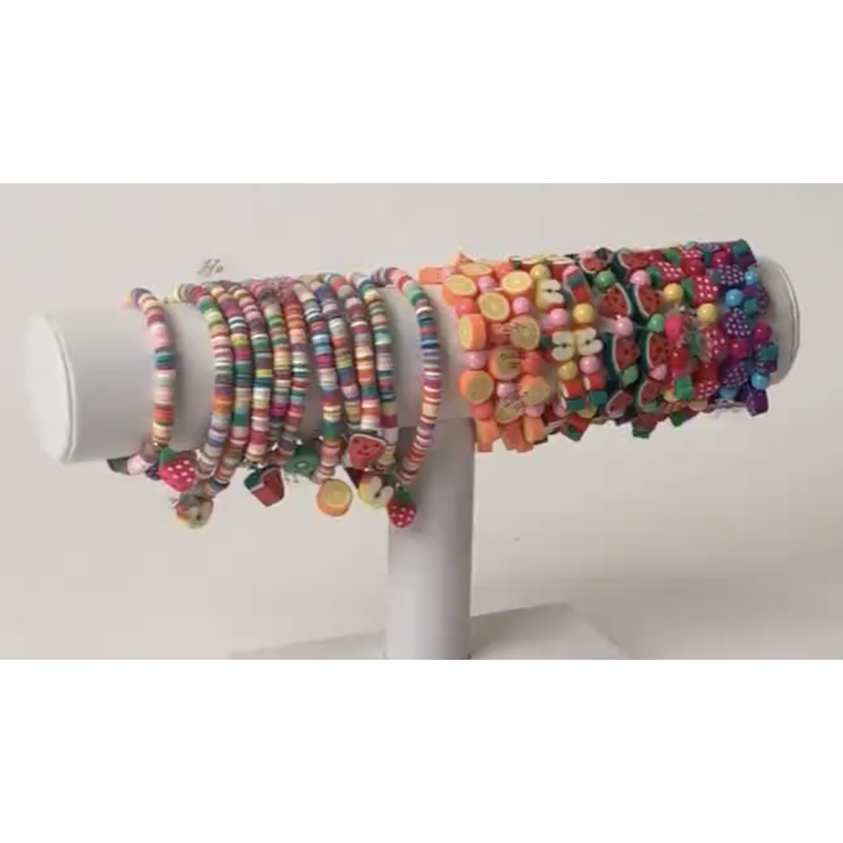 m. lynne designs colorful fruit bracelet