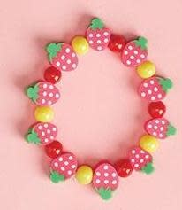 available at m. lynne designs Colorful Fruit Bracelet