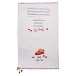 m. lynne designs cherry cutie pie tea towel