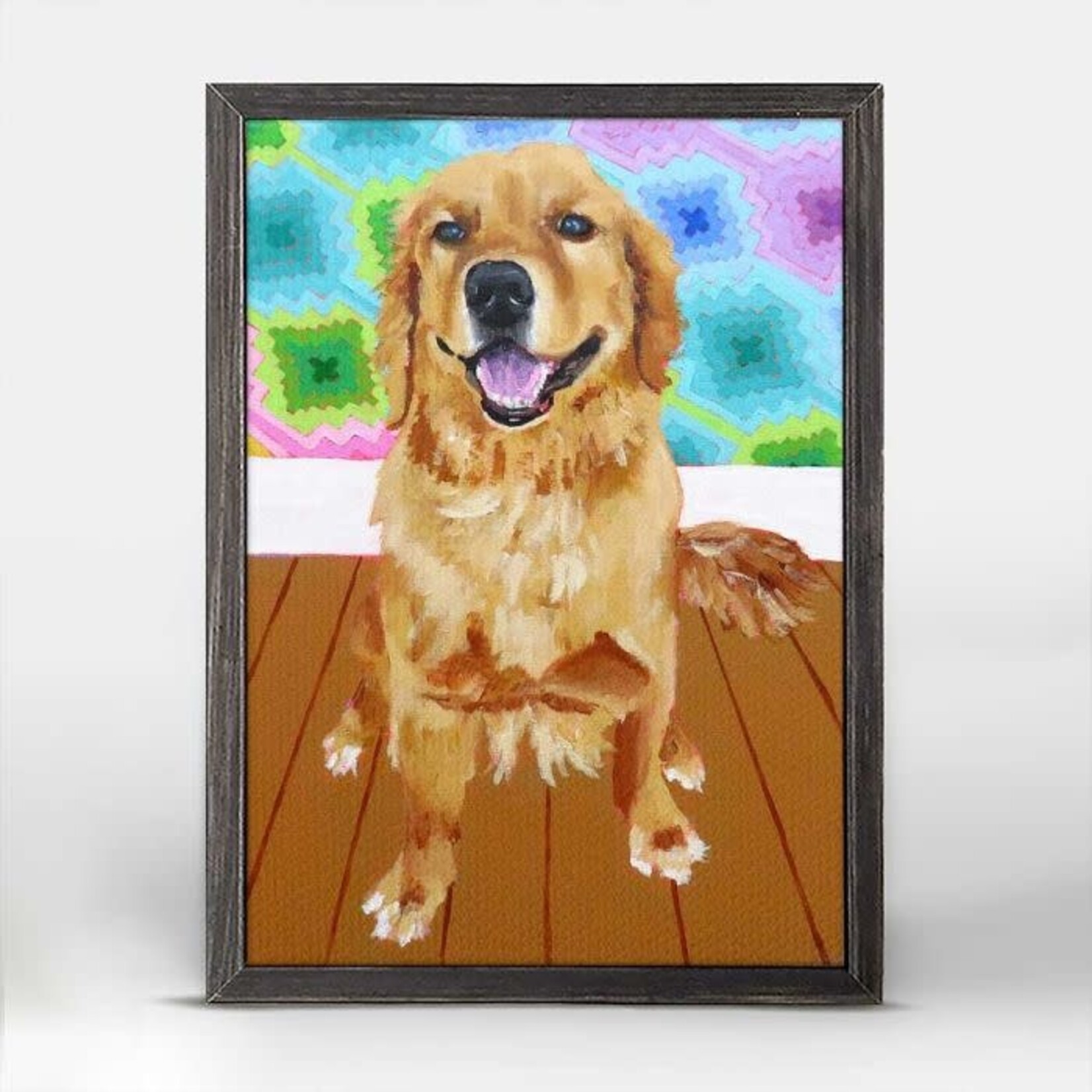 m. lynne designs shadow framed canvas