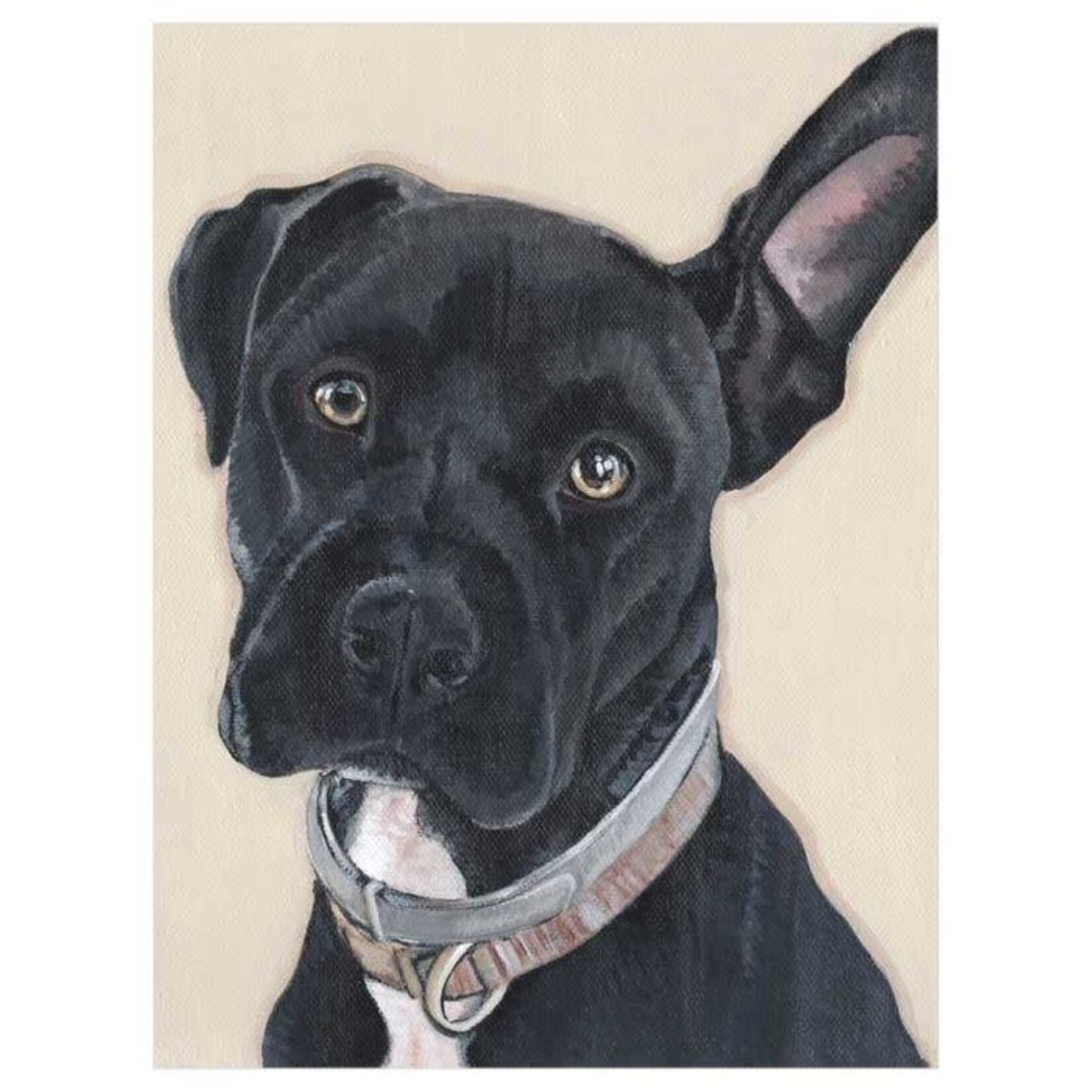 m. lynne designs perked up framed canvas