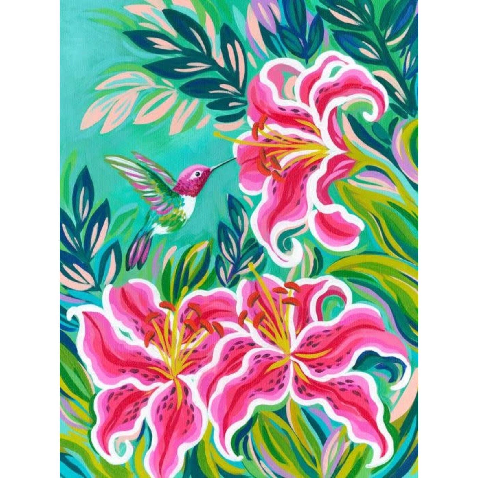 m. lynne designs sweetest stargazer canvas