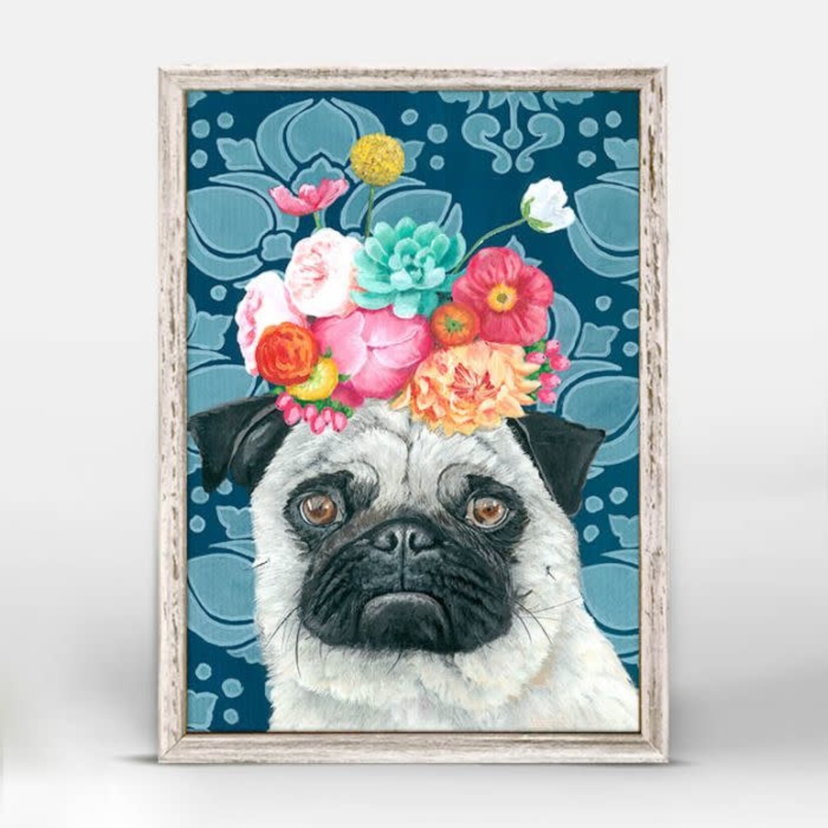 m. lynne designs social anxiety framed canvas