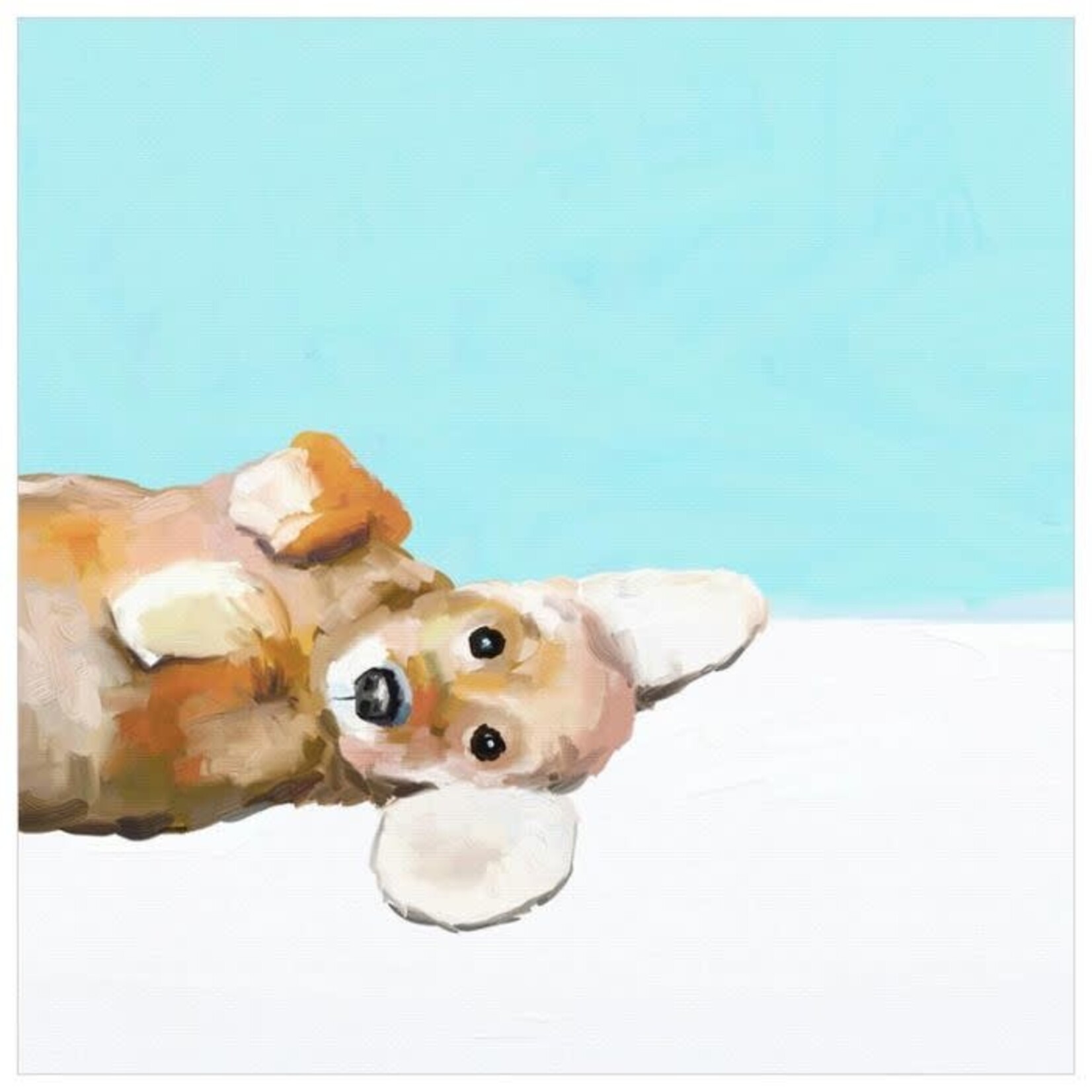 m. lynne designs cocker spaniel framed canvas