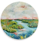 available at m. lynne designs Marshes Coaster Set