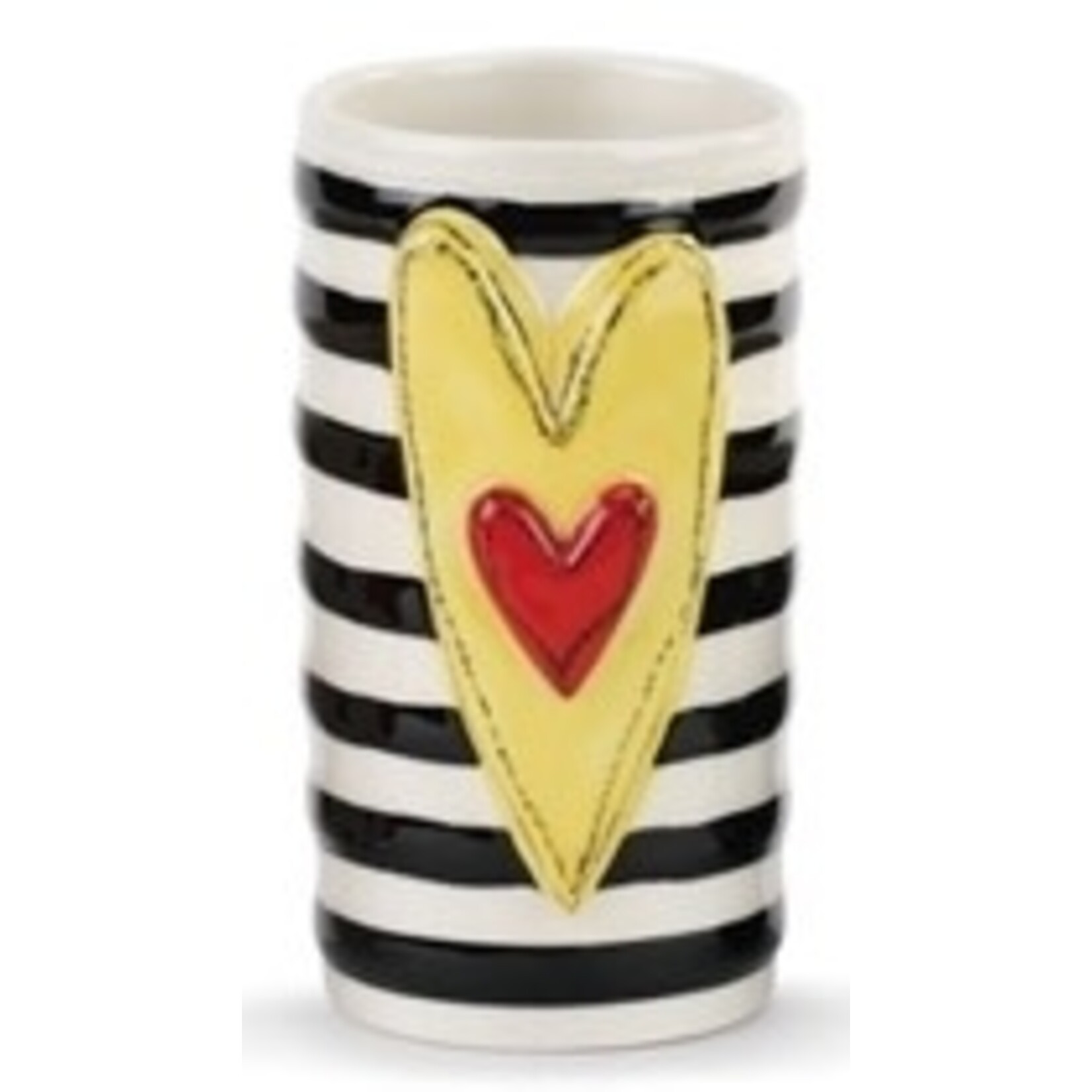 m. lynne designs heart vases
