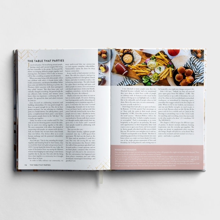 The Living Table Devotional and Cookbook