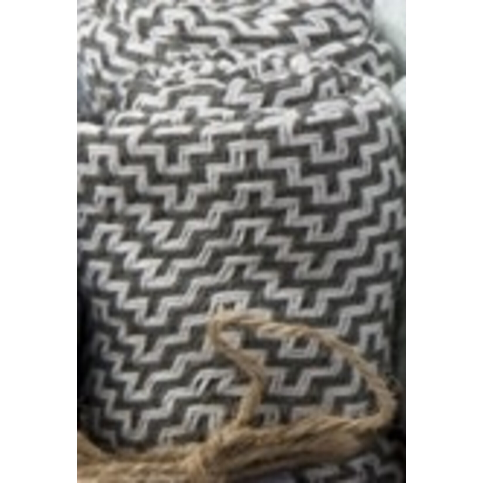 m. lynne designs zig zag tea towel