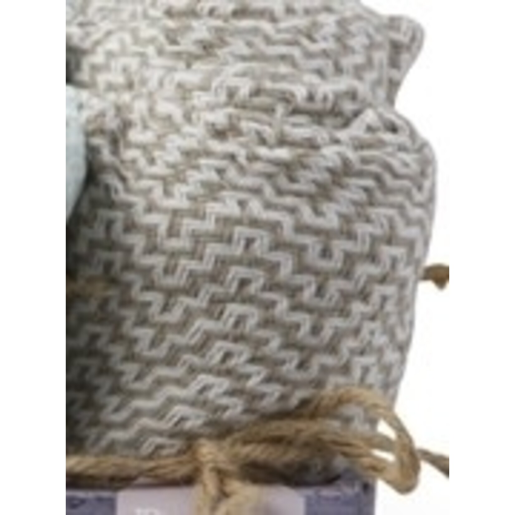 m. lynne designs zig zag tea towel