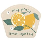 m. lynne designs easy peasy lemon squeezy sticker