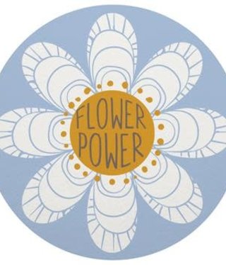 available at m. lynne designs Flower Power Sticker