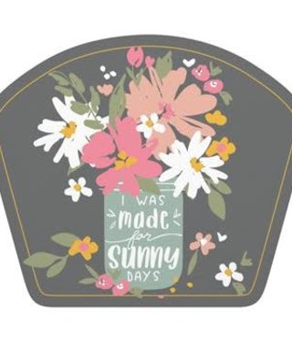 available at m. lynne designs Flowers Sunny Days Sticker