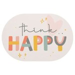 m. lynne designs think happy sticker