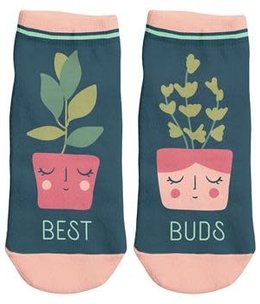 available at m. lynne designs Best Buds Ankle Socks