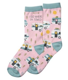 available at m. lynne designs Camper Socks