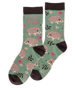 available at m. lynne designs Hedgehog Socks