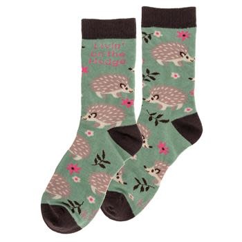 available at m. lynne designs Hedgehog Socks