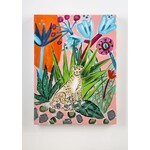 m. lynne designs jungle leopard canvas