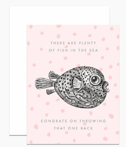 available at m. lynne designs Plenty of Fish Card