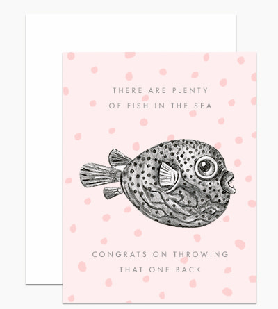 available at m. lynne designs Plenty of Fish Card