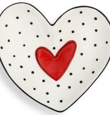 available at m. lynne designs Heart Trinket Dish