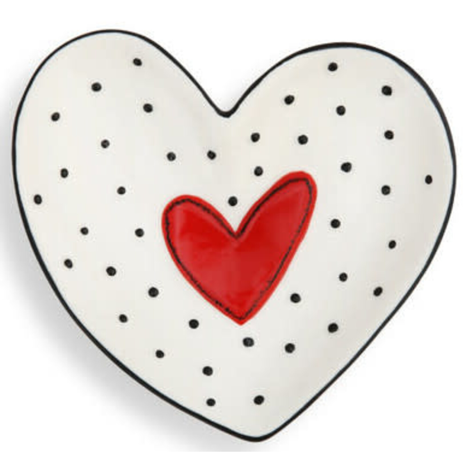 m. lynne designs heart trinket dish