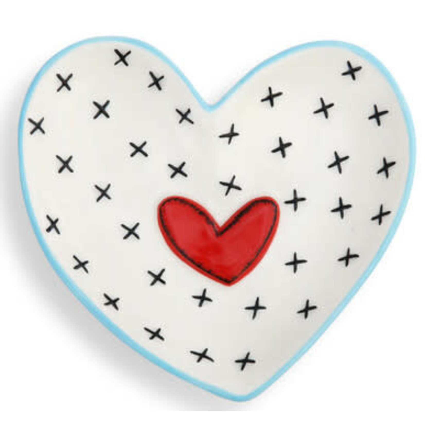 m. lynne designs heart trinket dish