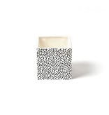 happy everything Black Small Dot Nesting Cube, Small