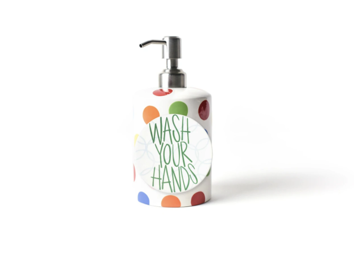 happy everything Bright Dot Soap Pump