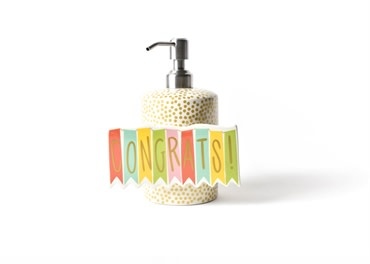 happy everything Gold Small Dot Soap Pump