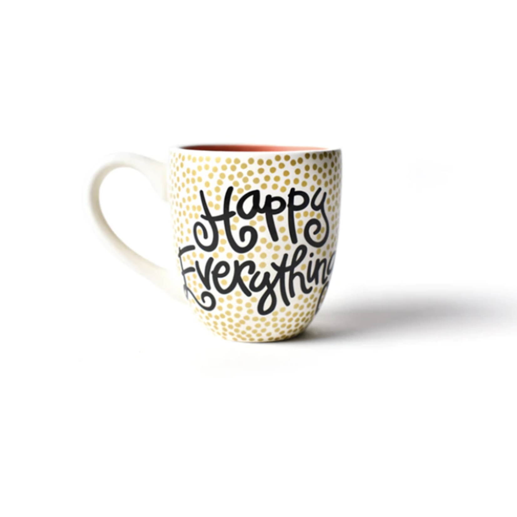 happy everything gold small dog happy everything mug