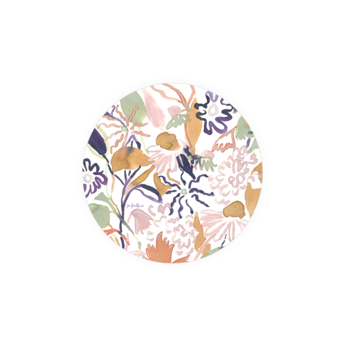available at m. lynne designs Daisies Single Coaster