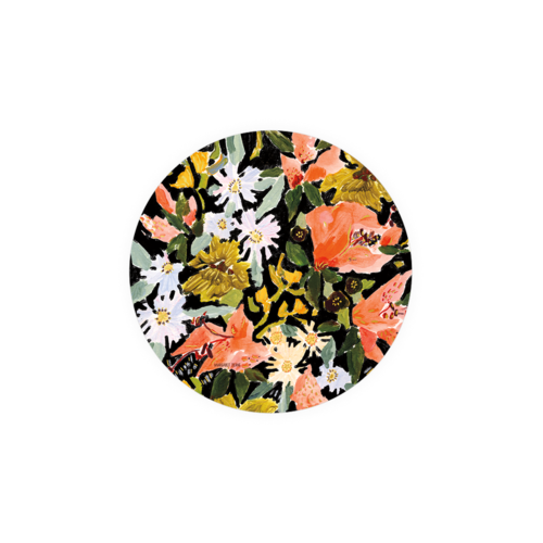 available at m. lynne designs Vintage Floral Single Coaster