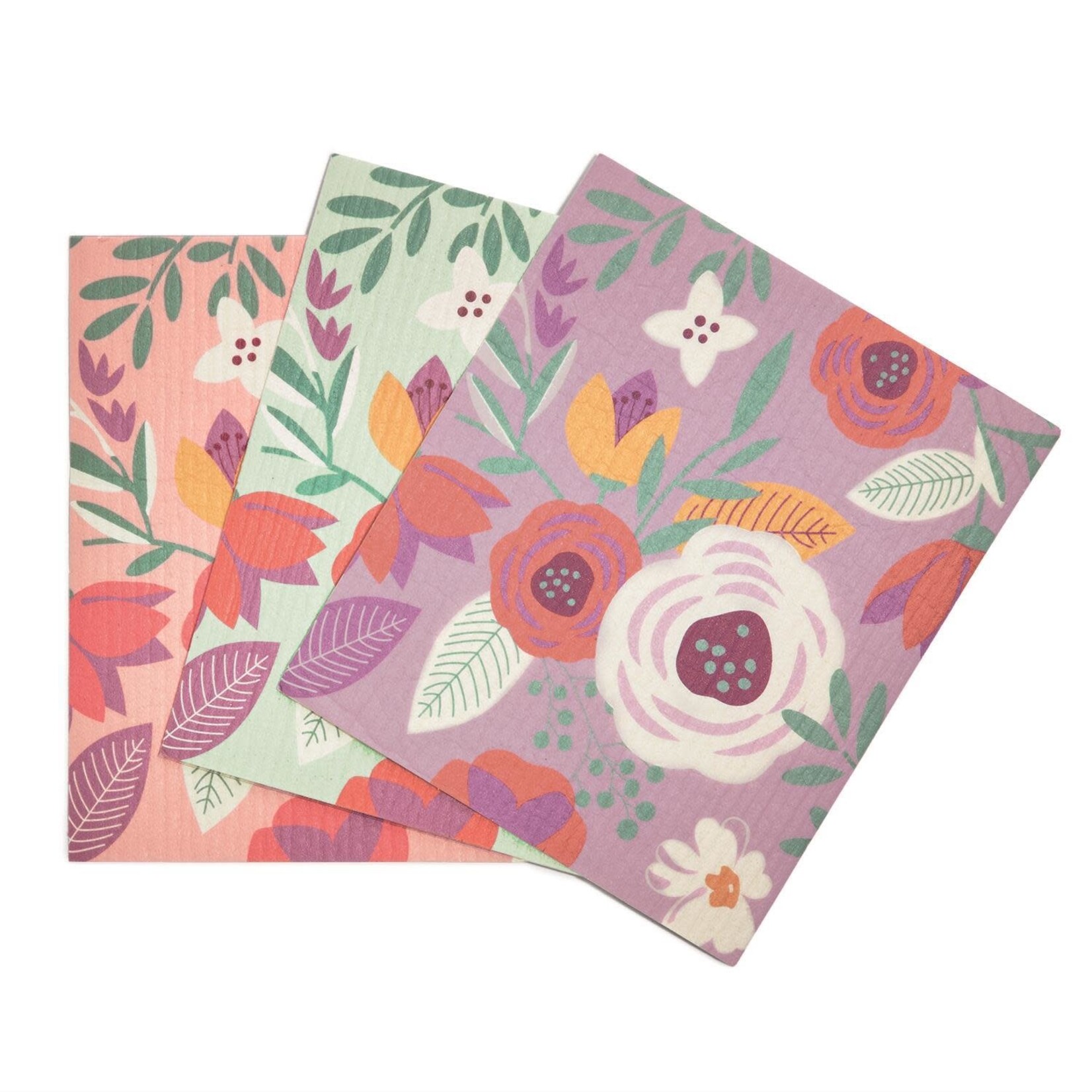m. lynne designs floral kitchen swedish dishcloth