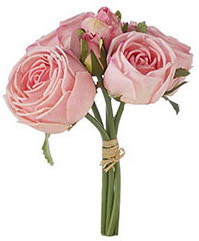 available at m. lynne designs Pink Real Touch Rose