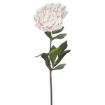 m. lynne designs light pink real touch peony stem
